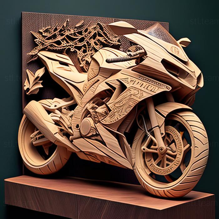 3D model Kawasaki Ninja 400 (STL)